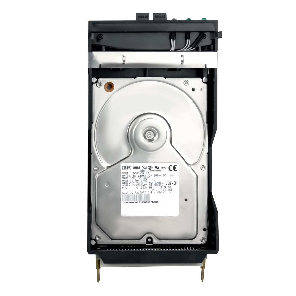 IBM UltraStar ES 46H6080 2.1GB 5.4K SCSI 3.5'' DORS-32160