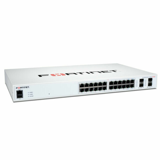 Fortinet FS-124F-FPOE 1 Port Rack Mountable Ethernet Switch***NEW***