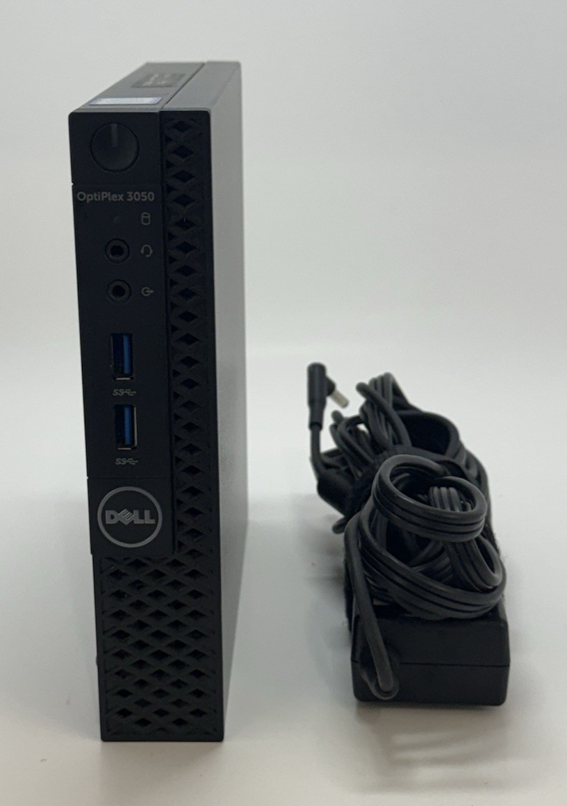 Dell OptiPlex 3050 Micro PC Intel i3 7100T 3.40GHZ 16GB RAM 512 GB Win 11 Pro