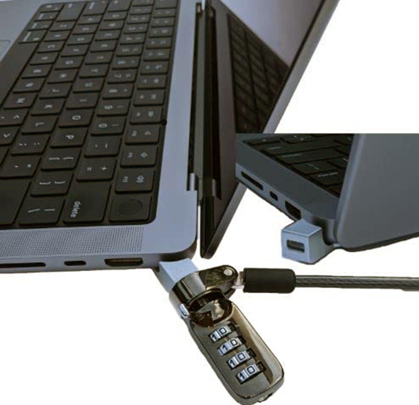 KGear Security Lock Bracket Compatible w/Apple MacBook Pro 14" and 16" 2021-2...