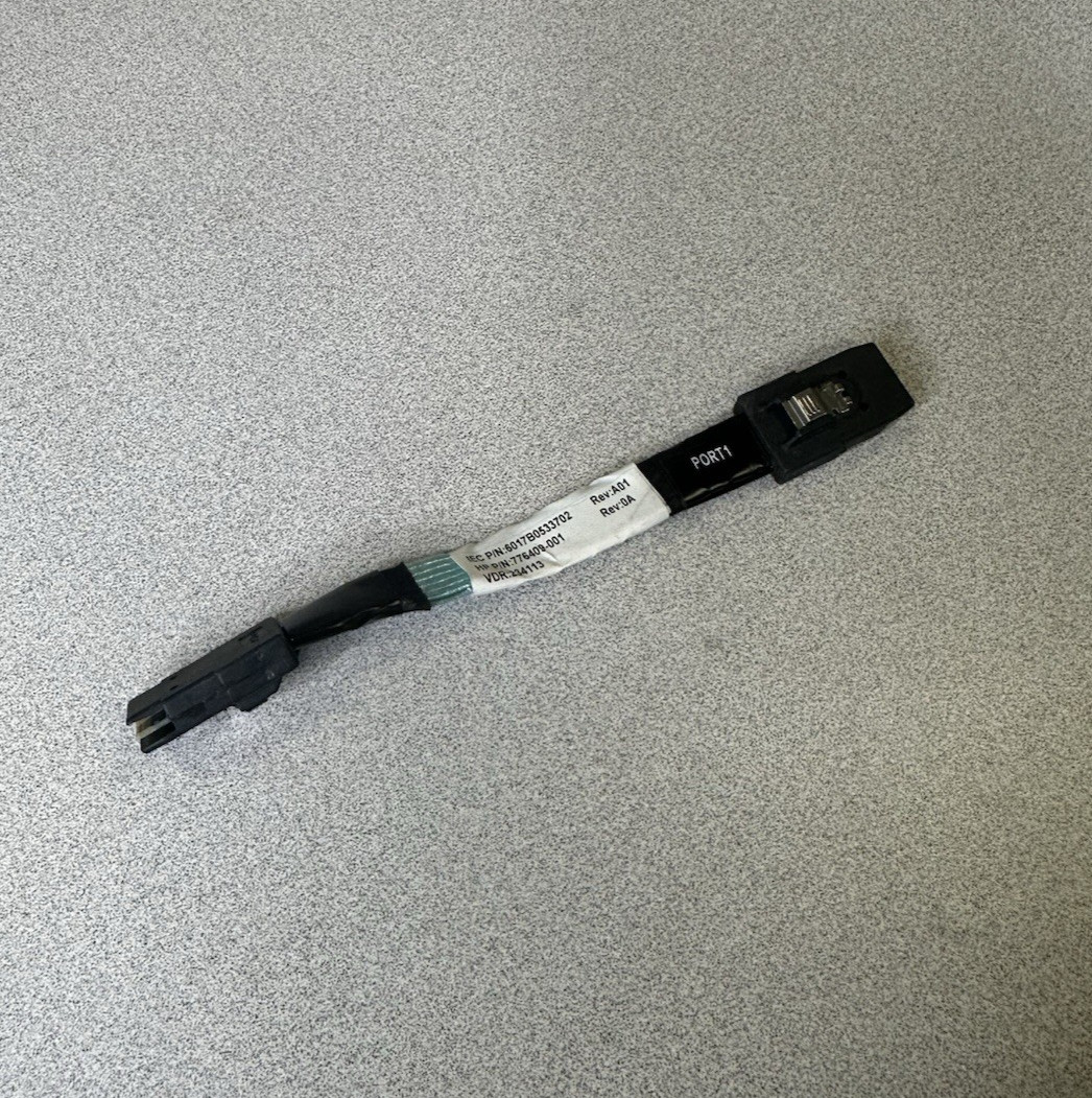 HPE Mini-SAS to Mini-SAS Cable 776409-001 DL360 DL380 Gen9 G9