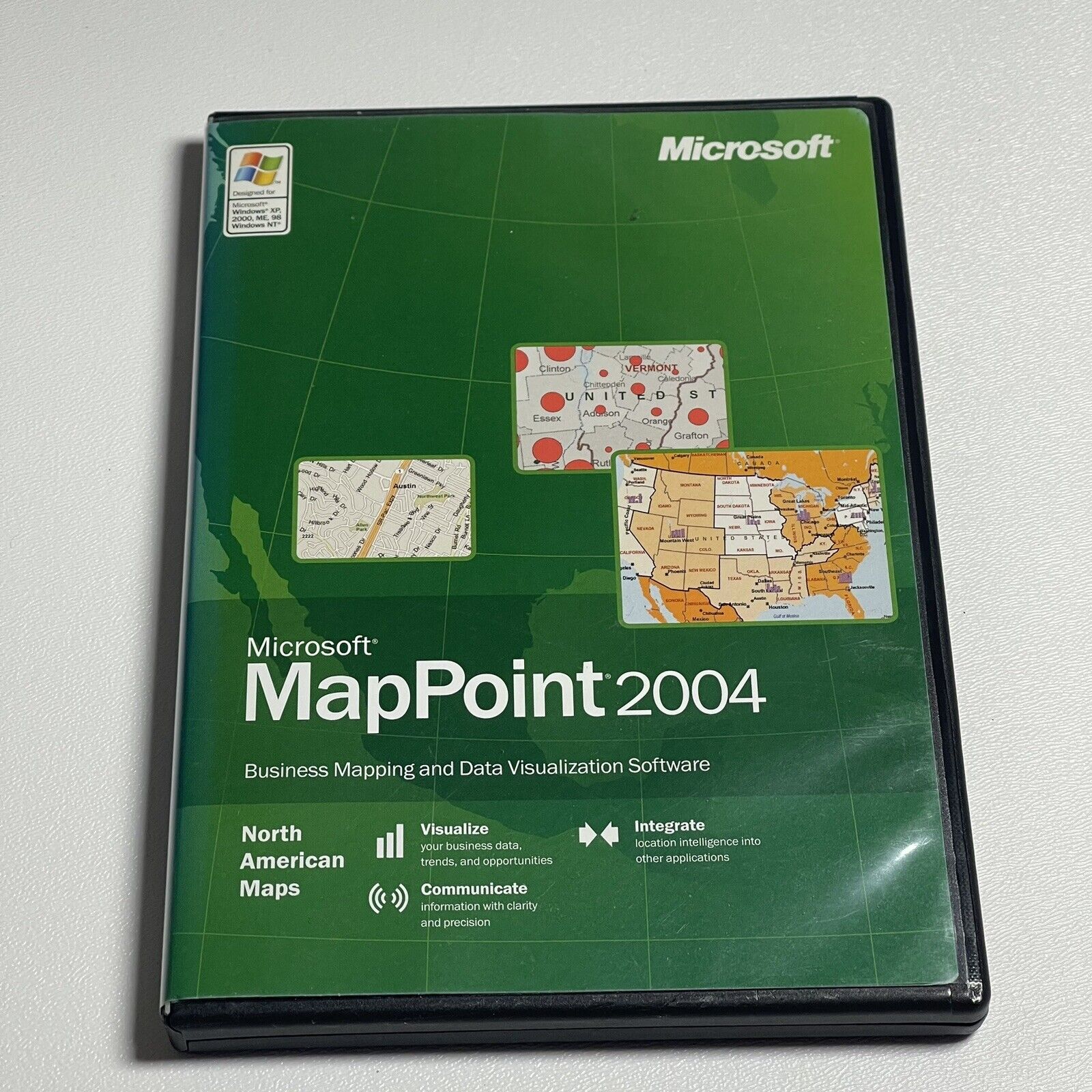 Microsoft MapPoint 2004 - North America Maps 