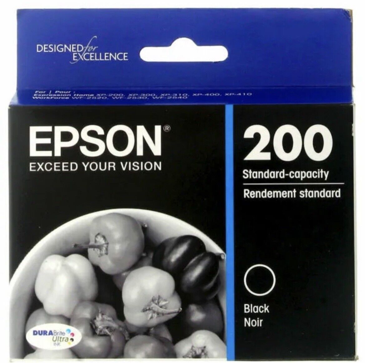 Genuine Epson 200 T200120S DURABrite Ultra Ink Cartridge Black
