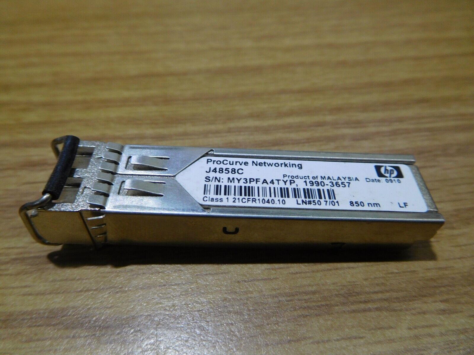 Genuine HP ProCurve J4858C 1000BASE-SX Mini-GBIC SFP 850nm Transceiver