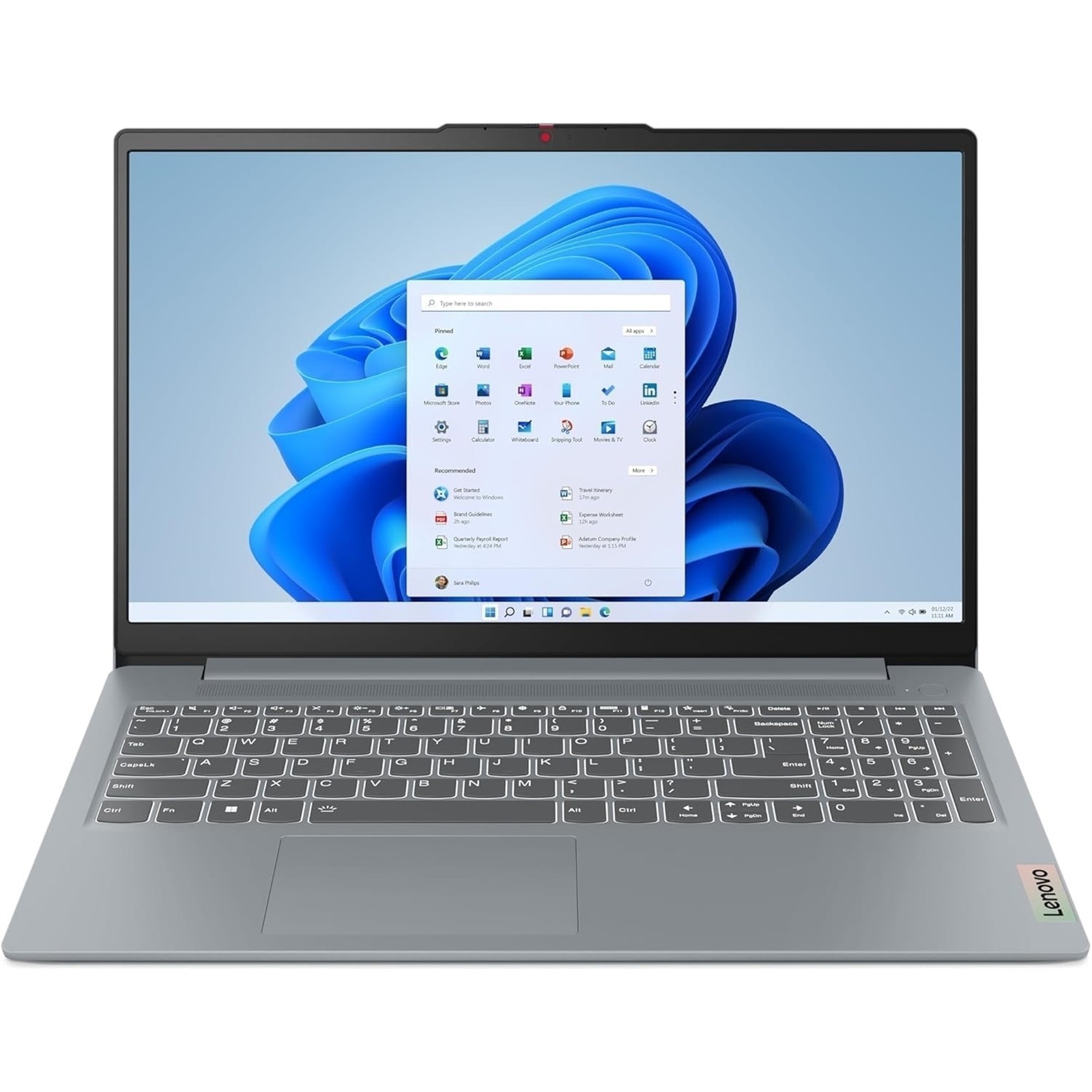 Lenovo Ideapad Slim 3 15.6" 8GB 256GB, GREY