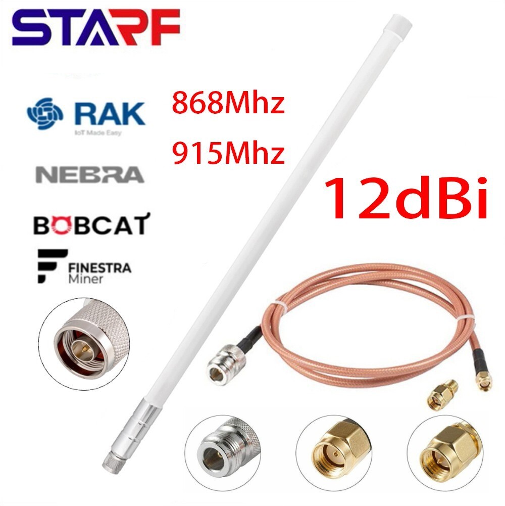 12 Dbi For RAK Wireless Aerial Helium Bobcat-Sensecap M1 HNT,EU868-US91
