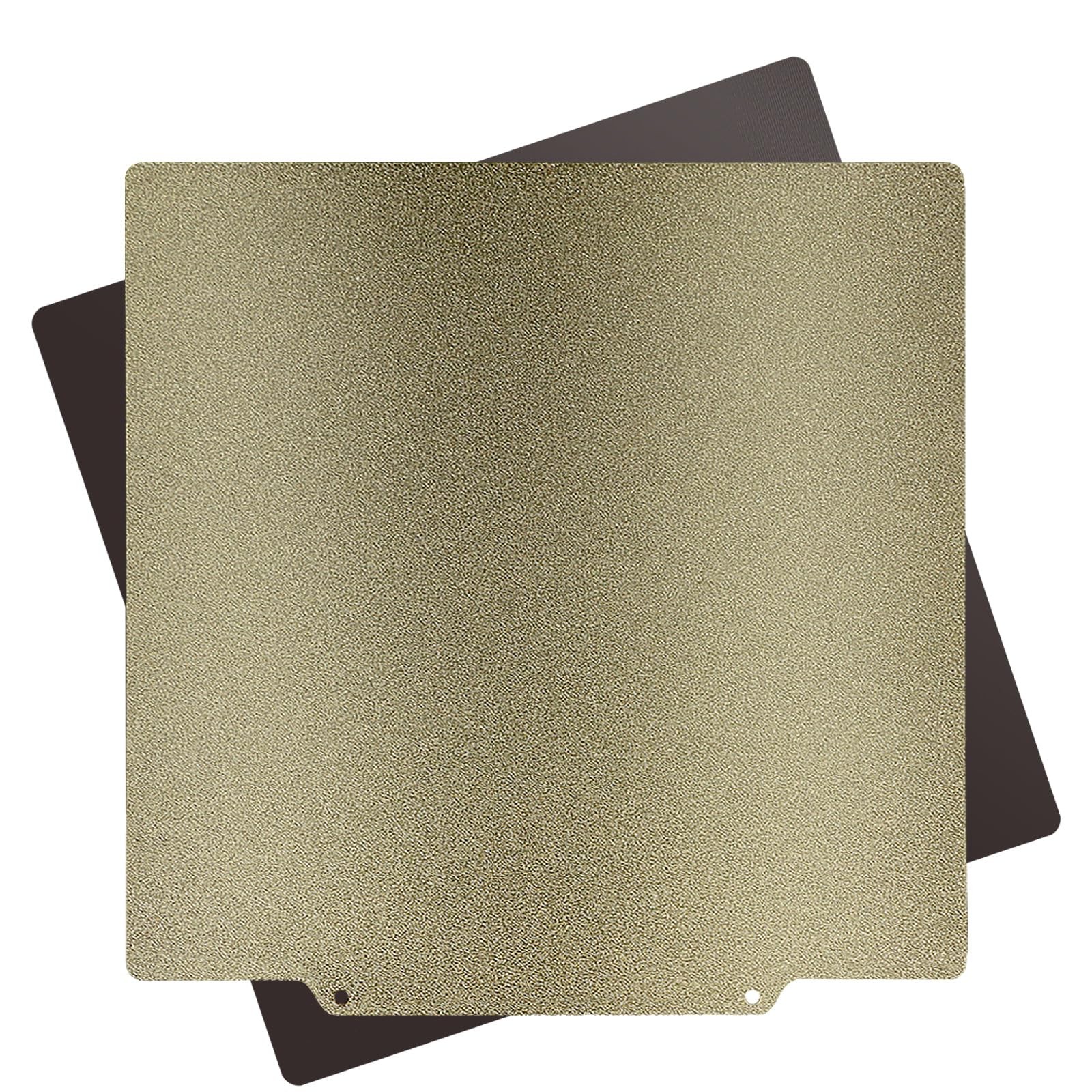 Double Sided PEI Sheet 220x220mm, Flexible PEI Build Plate with Magnetic Plat...