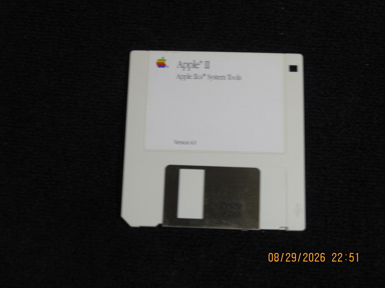 1988 Apple II Apple IIGS System Tools Version 4.0 Disk Made in Japan