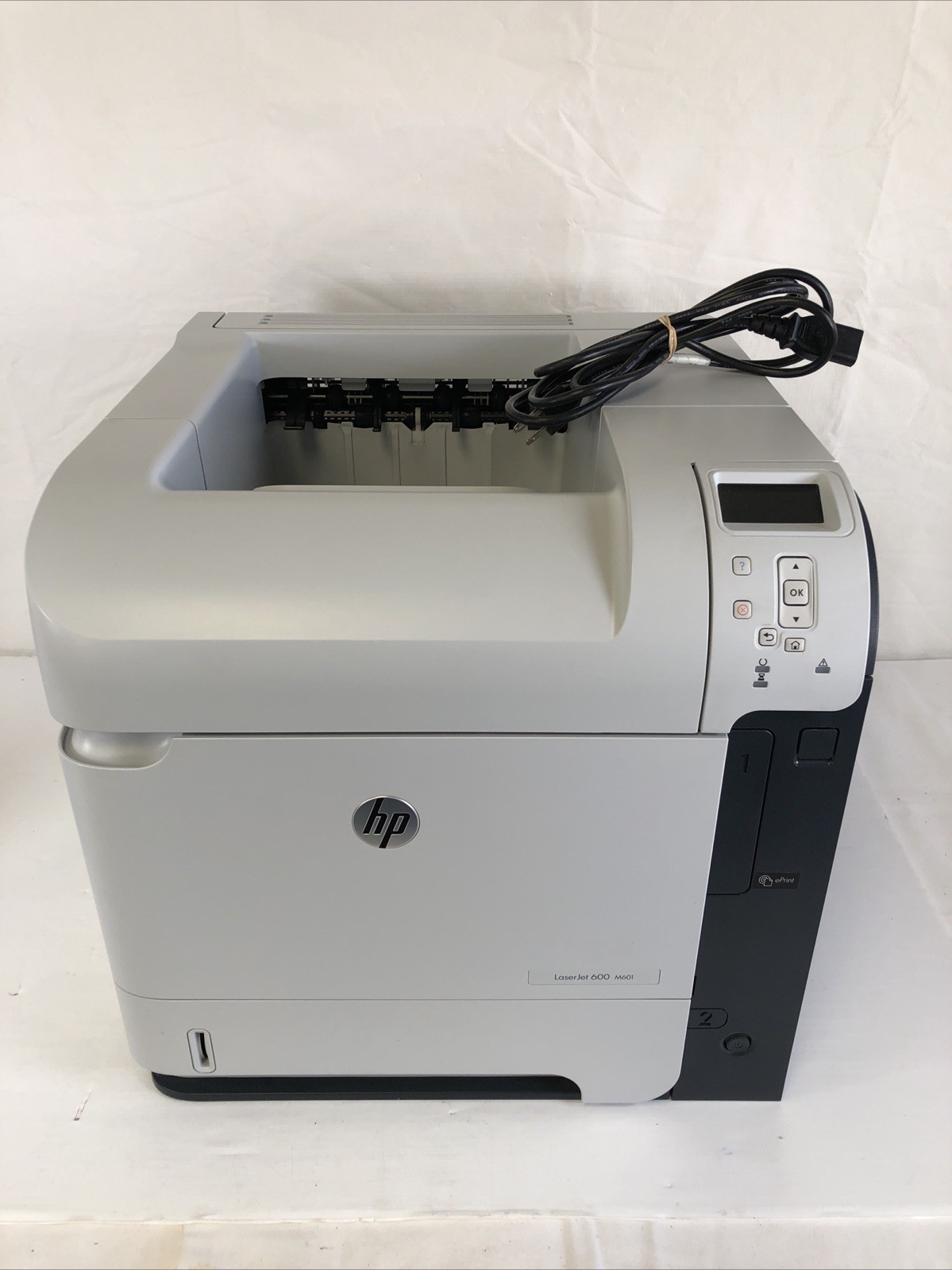 HP LASERJET 600 M601N Printer With 70% Toner & 110,495  Page Count - Tested