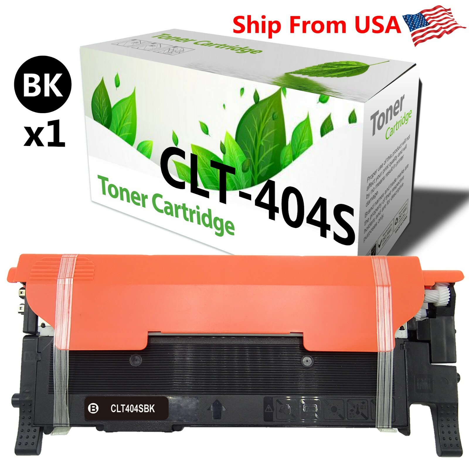 1 PK CLT-404S CLT404S Toner Cartridge for Samsung 480FW C480FW C480FN 482