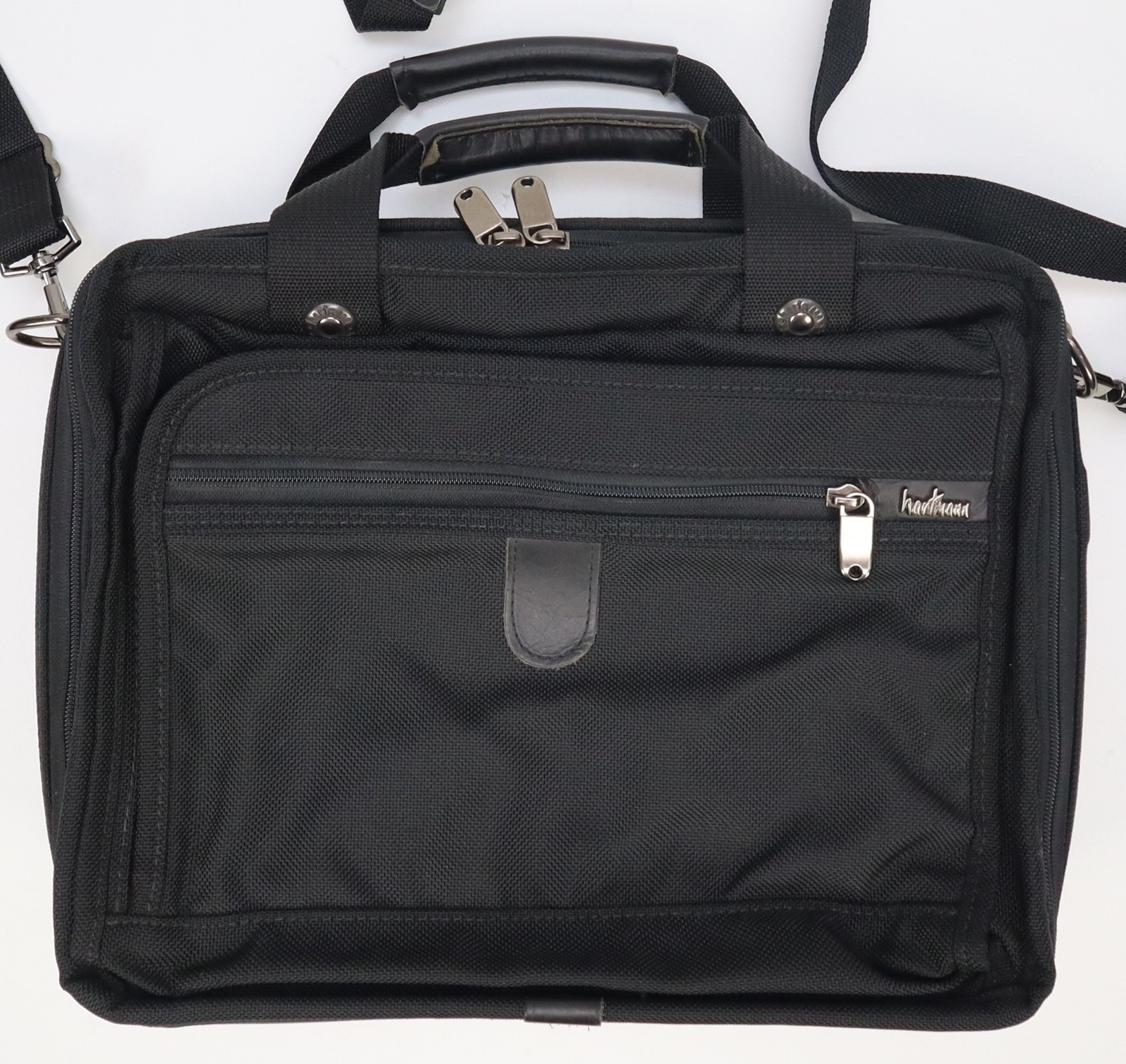 Hartmann Luggage, Ballistic Nylon Laptop/Briefcase 13x10x3 I.D. Size, Black