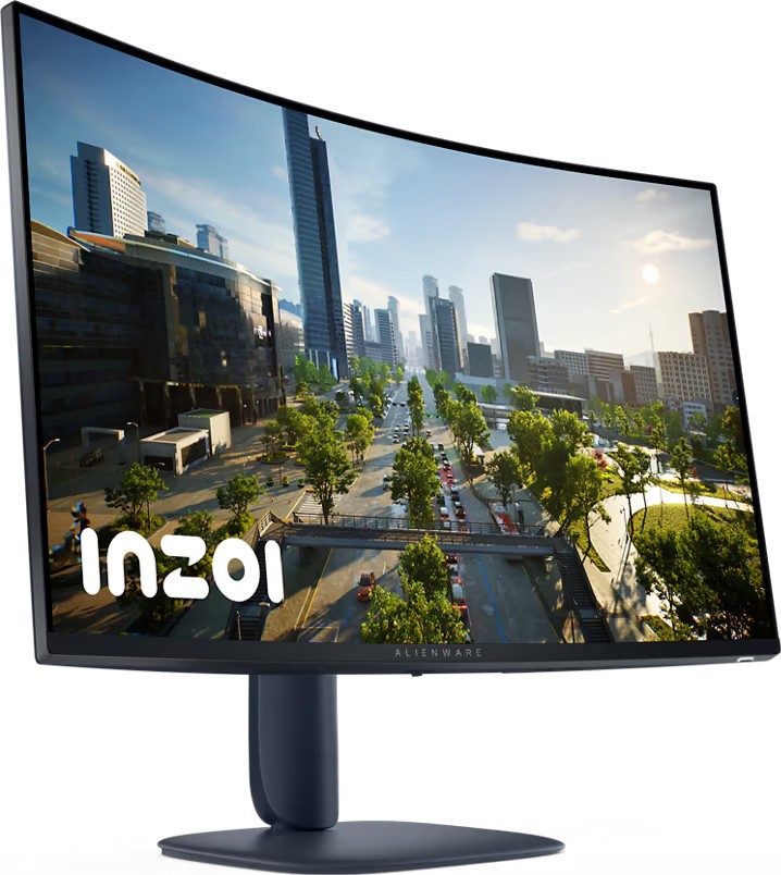 Alienware - AW3225DM 32" VA LED Curved QHD 180Hz 1ms FreeSync Gaming Monitor NEW
