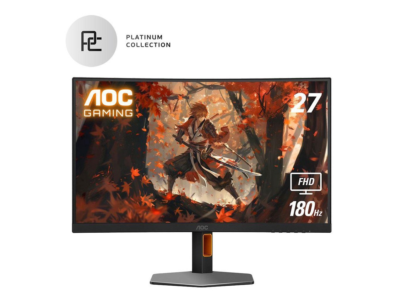 AOC C27G4M 27" Full HD (1920 x 1080) 180Hz Curved Screen Gaming Monitor