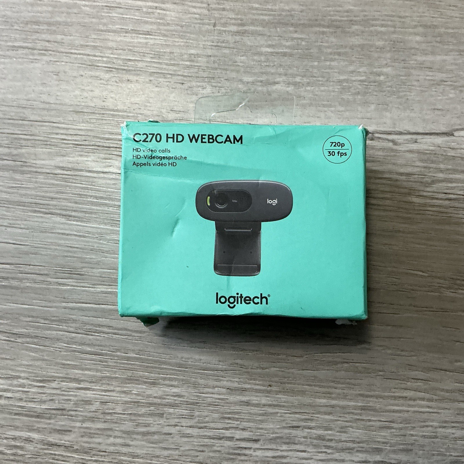 Logitech C270 HD Webcam New