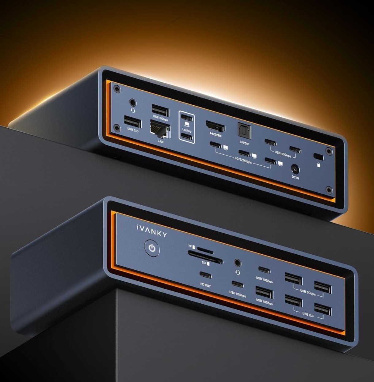 IVANKY 23-in-1 FusionDock Max 2 Thunderbolt 5 Docking Station
