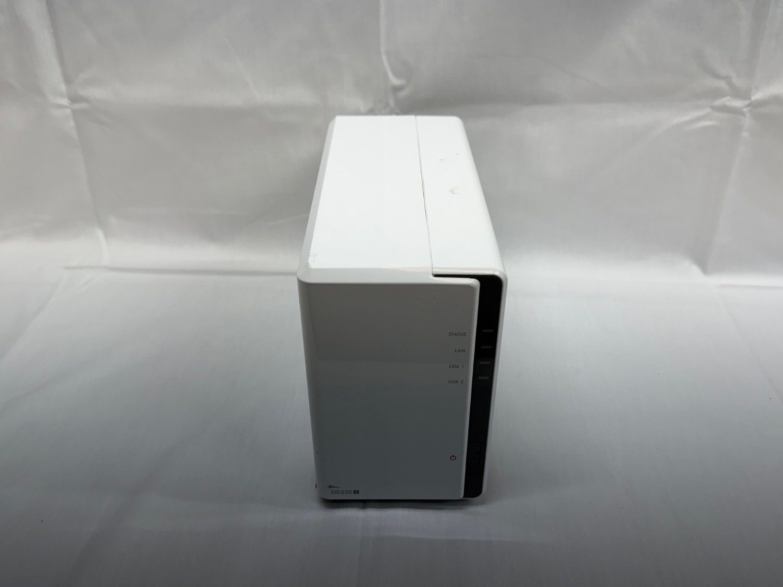 Synology DS220j 2-Bay NAS Storage Media Server Desktop Enclosure - Used