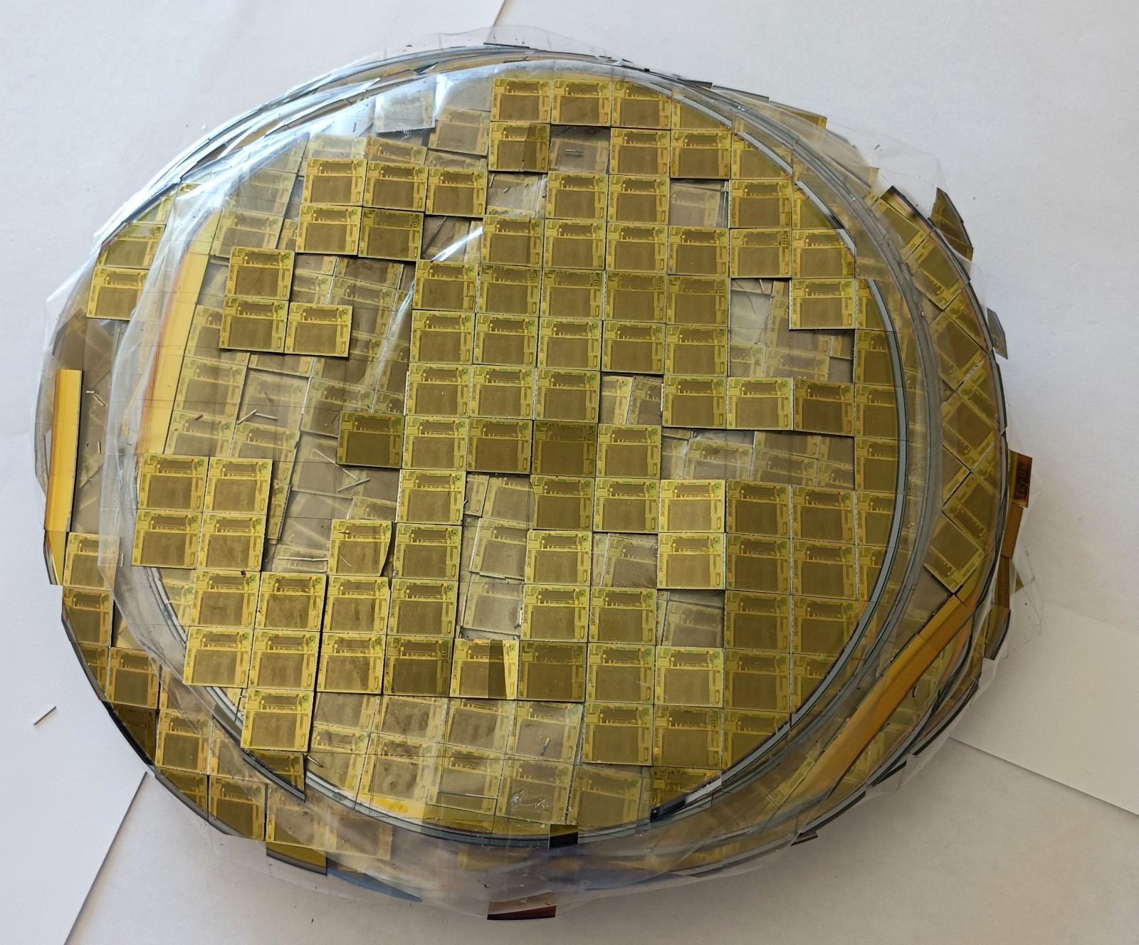 Lot of 6 inch Silicon Wafers NOT COMPLETE for scrap