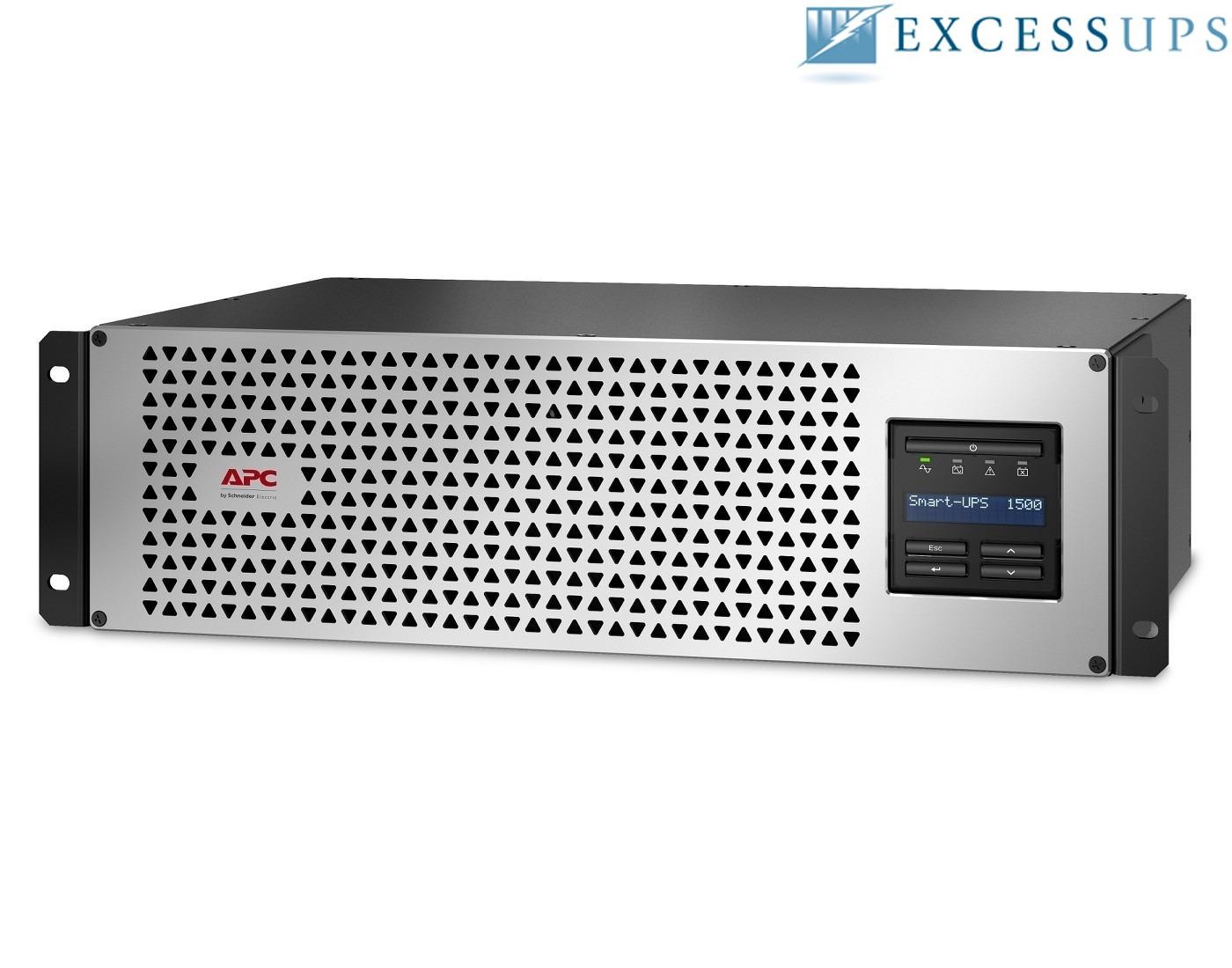 APC SmartConnect-UPS 1500VA 1350W 15A Li-Ion RM 3U Output:(6)5-15R, SMTL1500R...
