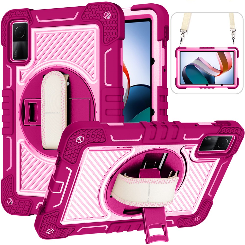 For Xiaomi Redmi Pad 10.61 inch Shockproof Heavy Duty Stand Case Cover Strap