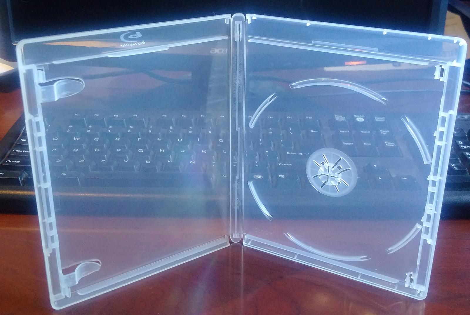 New 5 CLEAR 12.5 mm VIVA ELITE Blu-Ray Case Single 1 Disc Storage Holder 