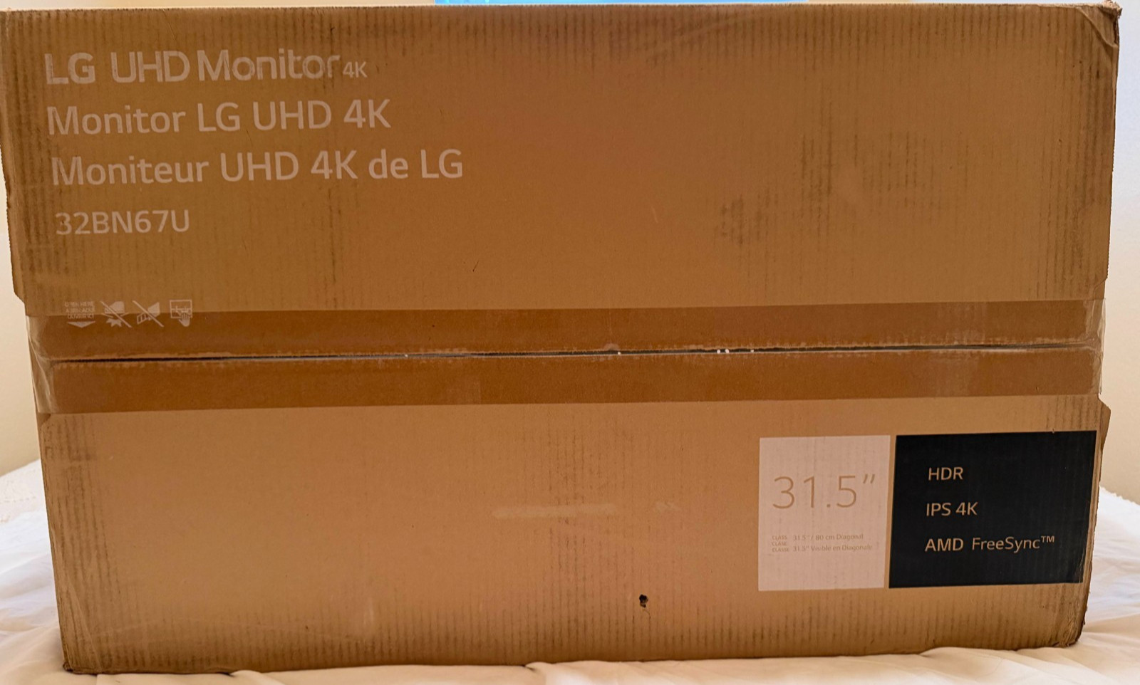LG 32BN67U-B 31.5” 4K HDR10 IPS Monitor