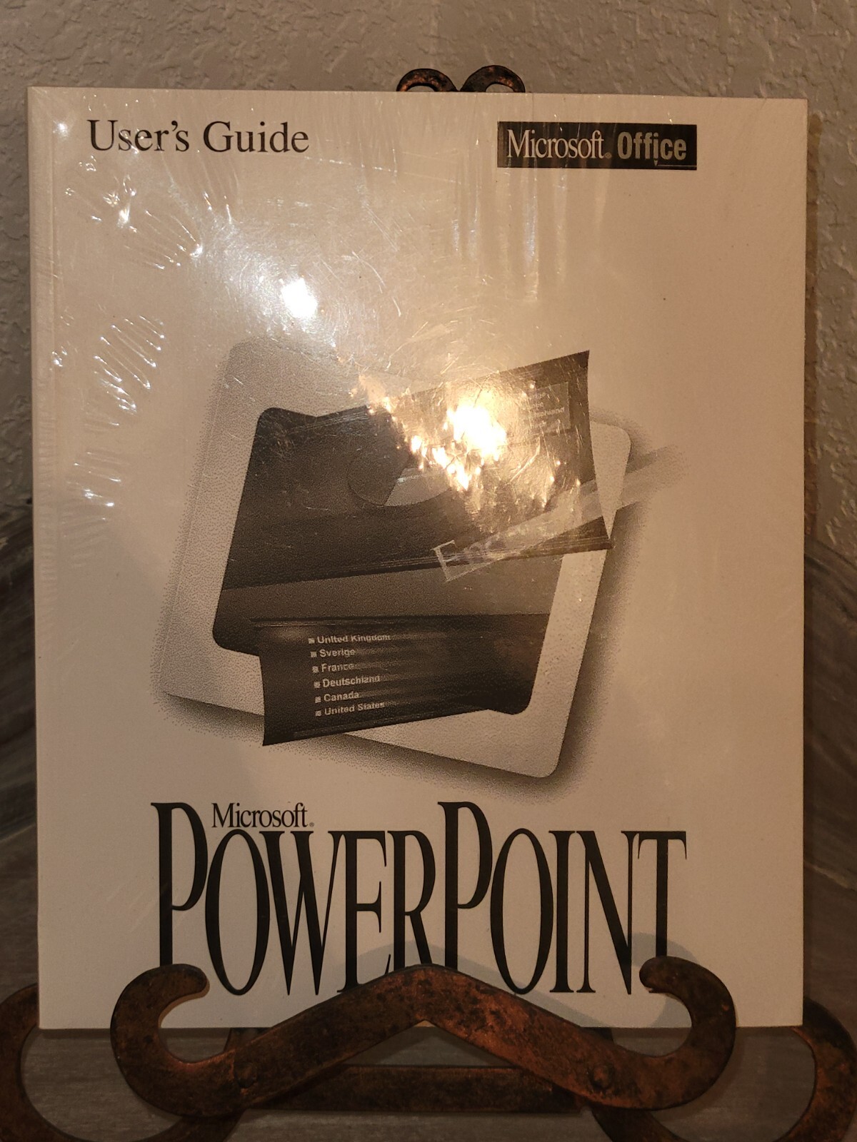 1990s Microsoft Powerpoint User's Guide Sealed New