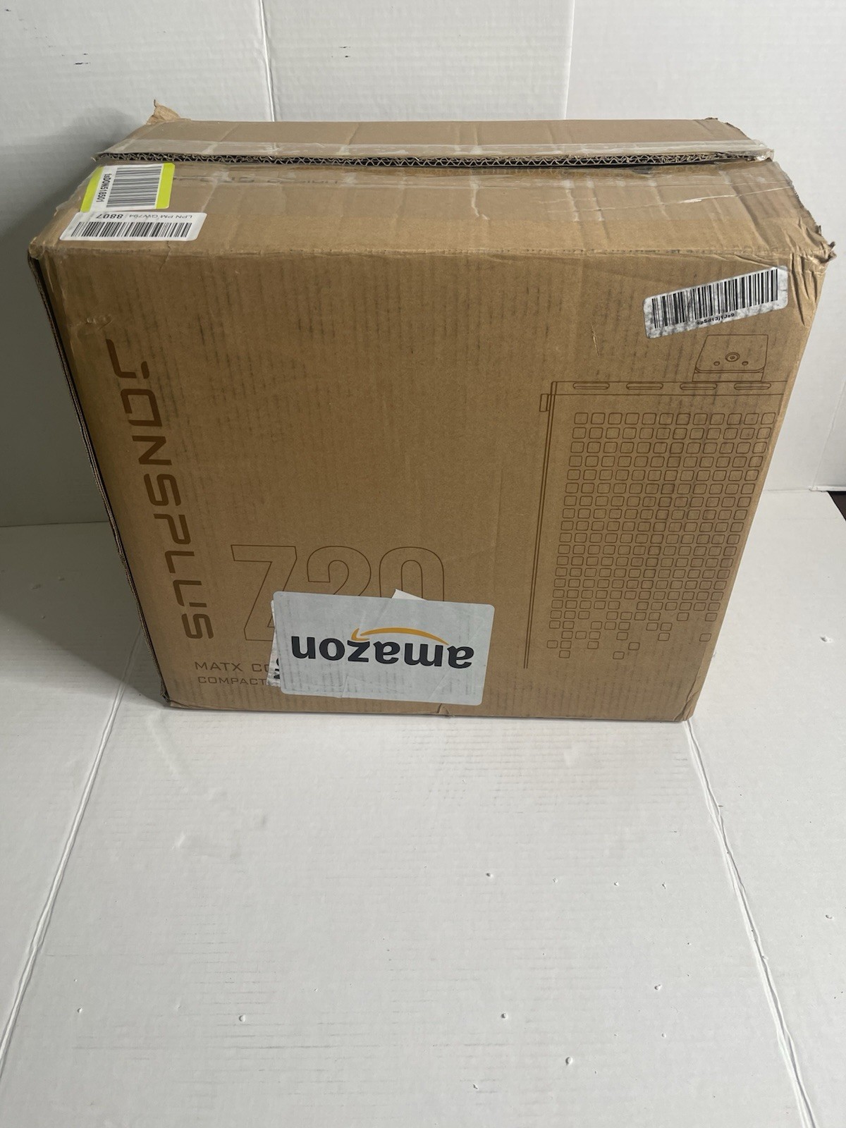 Jonsplus Jonsbo Z20 Micro-ATX case - black/orange