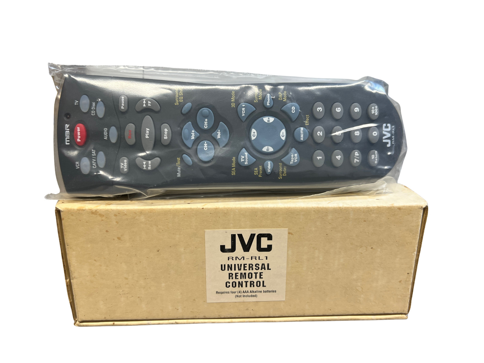 Vintage JVC RM-RL1, MBR Universal Remote Control w/manual-NEWFactory Sealed