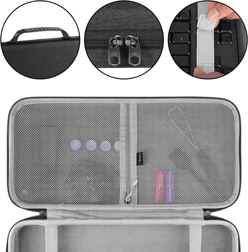 Geekria 75% Keyboard Case, Hard Shell Travel Carrying Bag for 84 Key Portable...