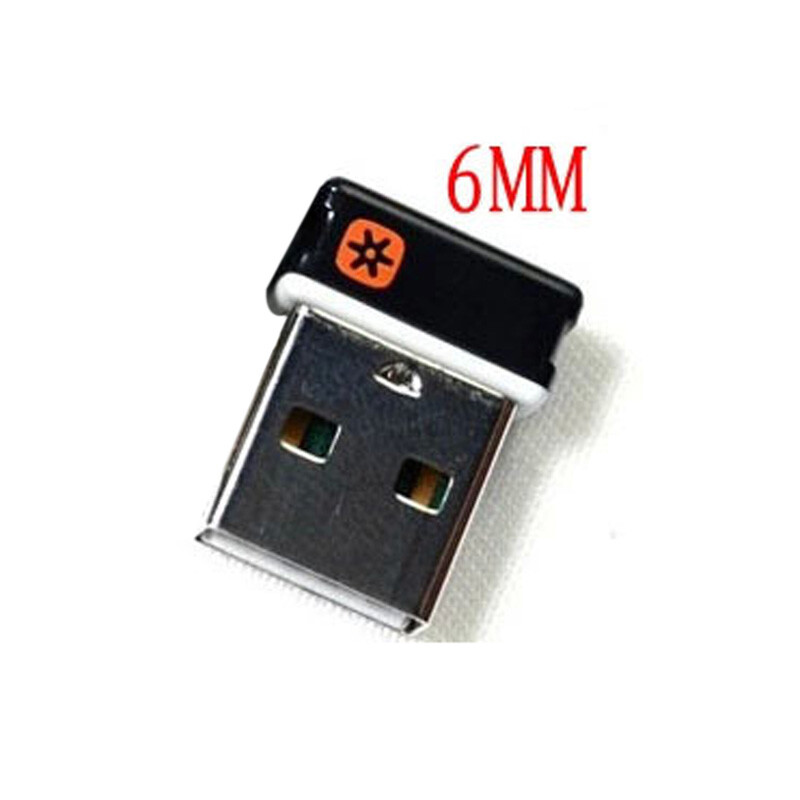 6 Channel Wireless USB Adapter For Logitech Keyboard K400r K750 K800 K520 K710