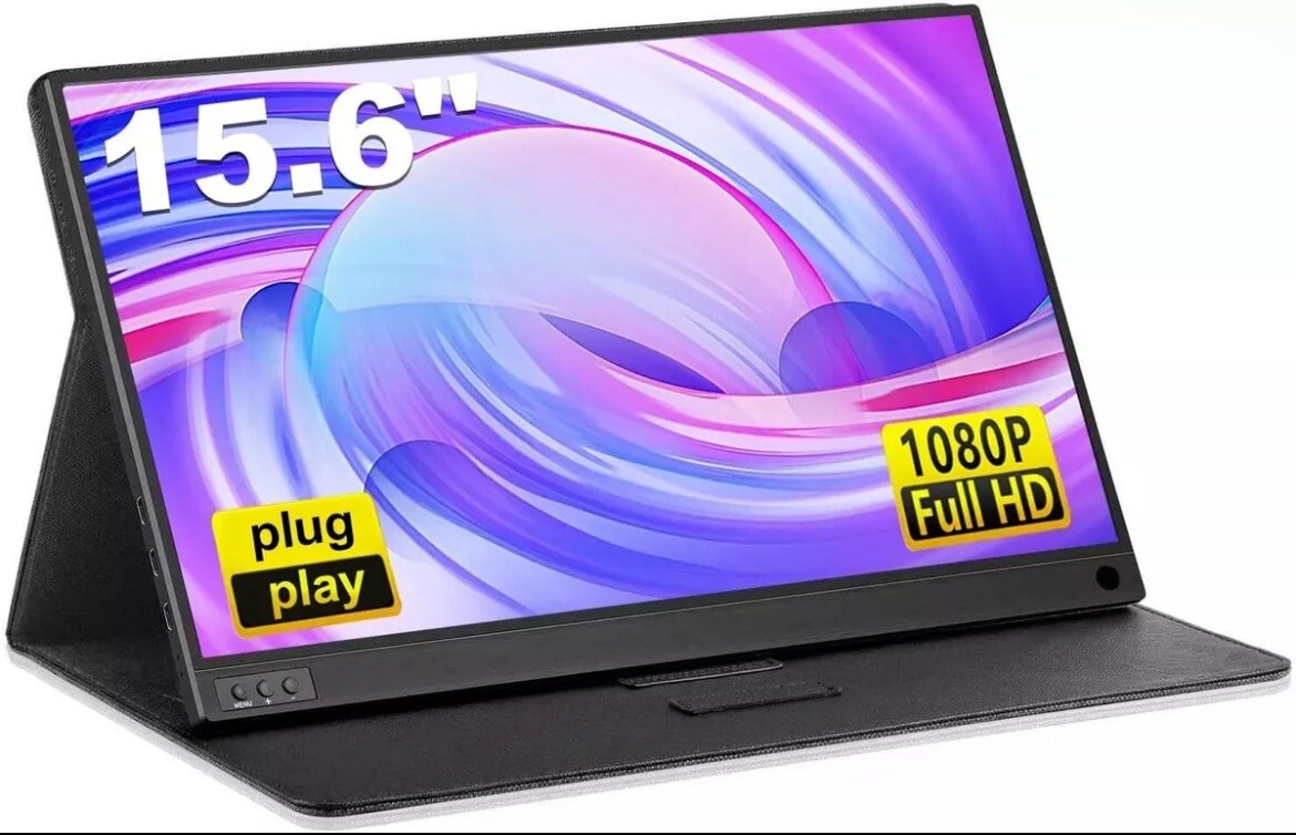 🌟2K Portable Portable Monitor 15.6” 144Hz Gaming Monitor 2560x1600 QHD sRGB🌟