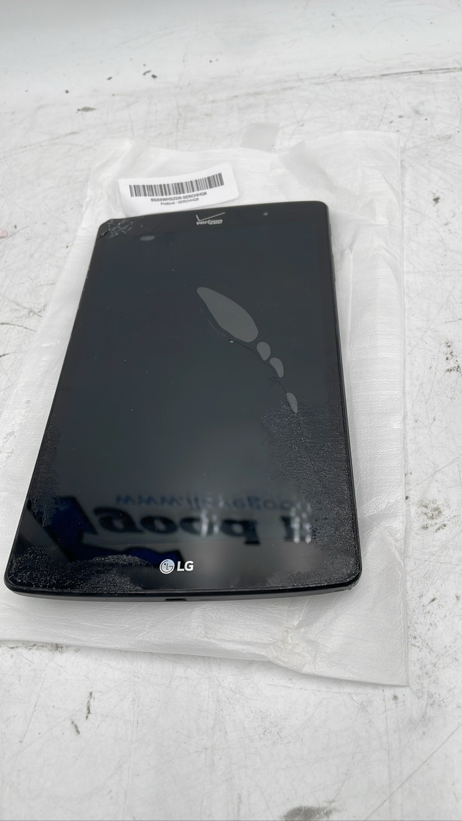 LG G Pad X 8.3" VK815 Verizon Tablet Black Cracked Screen For Repair