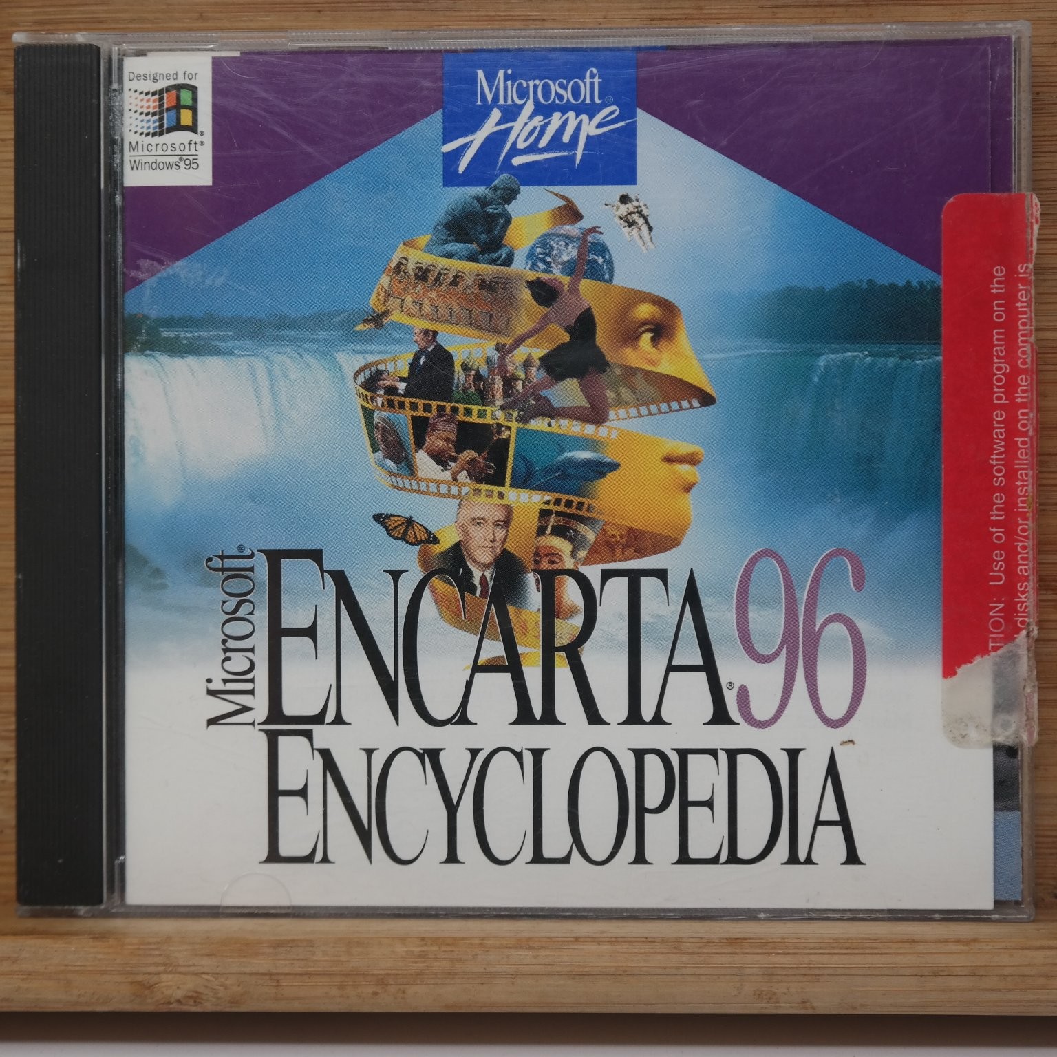 Microsoft Encarta 96 Encyclopedia Cd-rom for Windows 95 - OEM Version