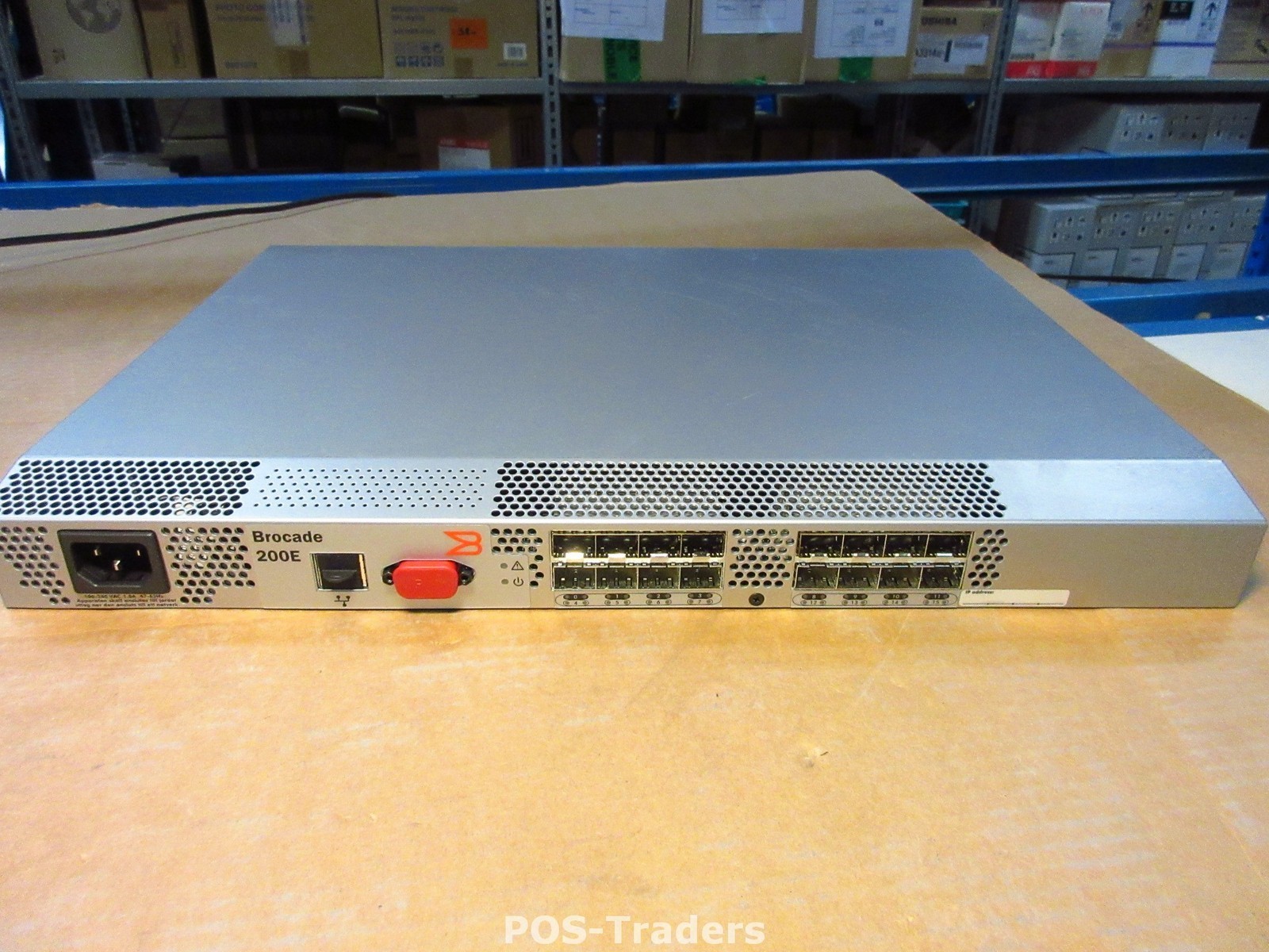 Dell SilkWorm 200E Fibre Channel Switch FJ787 XH196 210E XDL-210E-R000 16-PORT