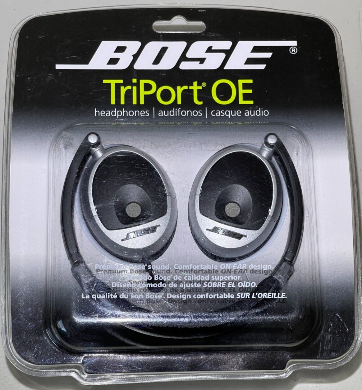 BOSE Triport OE On-Ear Wired Headphones Headset Earphones w Collapsible Headband