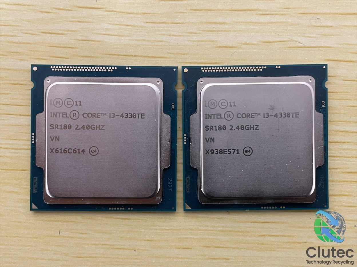 LOT OF 2 - Intel SR180 Core i3-4330TE 2.40GHz 2-Core Socket 1150 CPU Processor