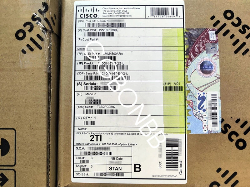 New Cisco C1000-16T-E-2G-L Catalyst 16 Ports Managed Switch FedEx or DHL