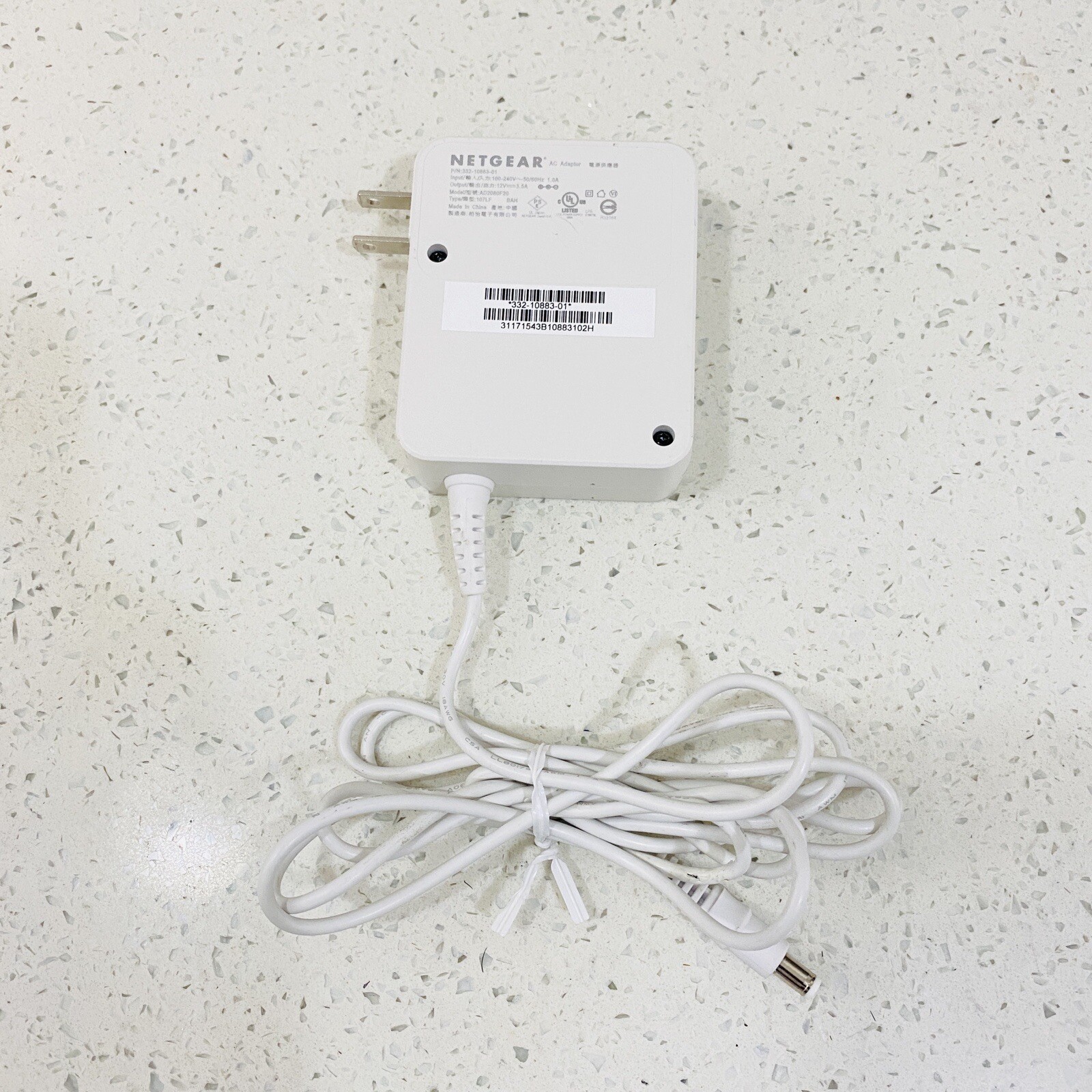 Genuine Netgear AD2080F20, 332-10883-01 12V 3.5A Power Supply Works great