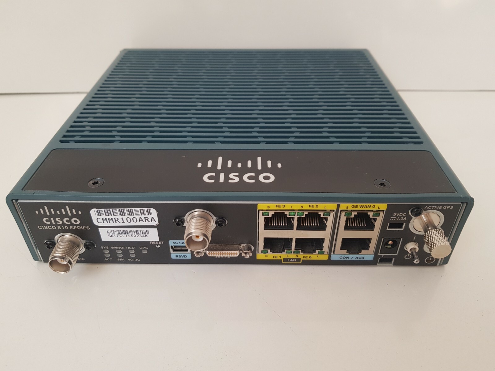 Cisco C819G-4G-GA-K9 V01 - 819-4G Router, 810 series