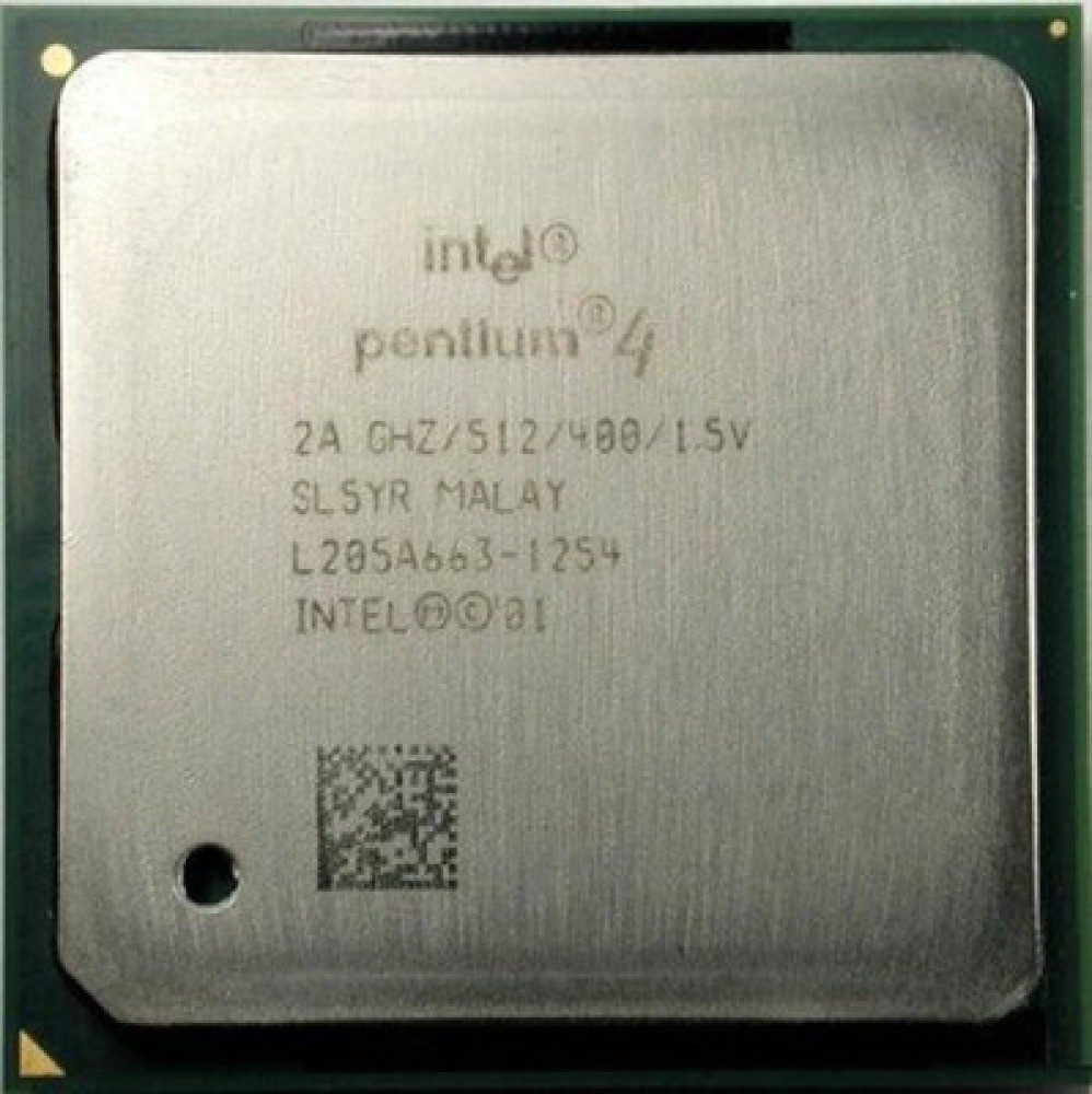 Intel Pentium 4 SL5YR 2GHz 400MHz Bus 512KB Socket 478 CPU