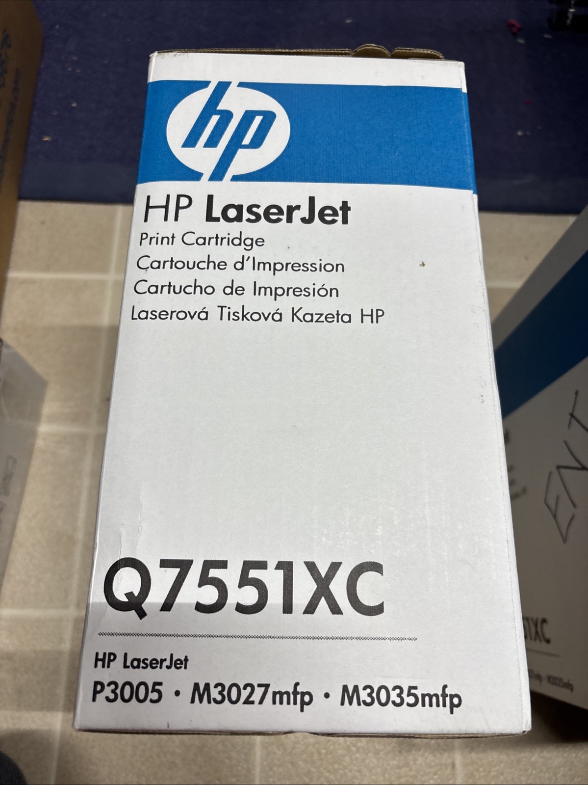 HP 51X Q7551XC Black Toner Cartridge P3005 M3027MFP M3035mfp sealed