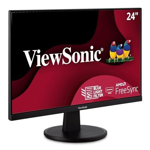 ViewSonic VA2447-MH 24 Inch Full HD 1080p Monitor with 100Hz FreeSync HDMI