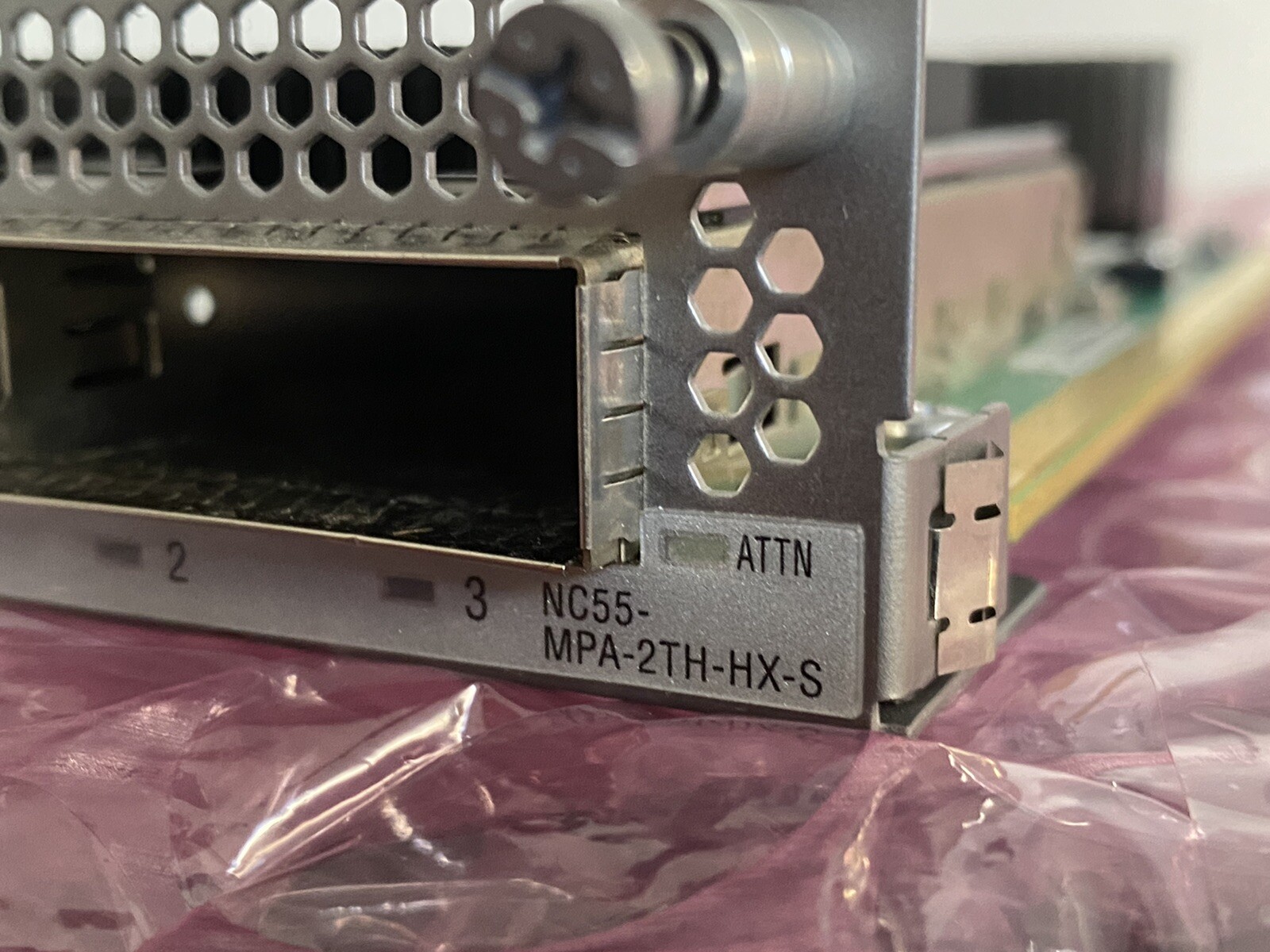 CISCO NC55-MPA-2TH-HX-S NCS 5500 1X200G CFP2 and 2X100G QSFP28 MPA 2YRs Warranty
