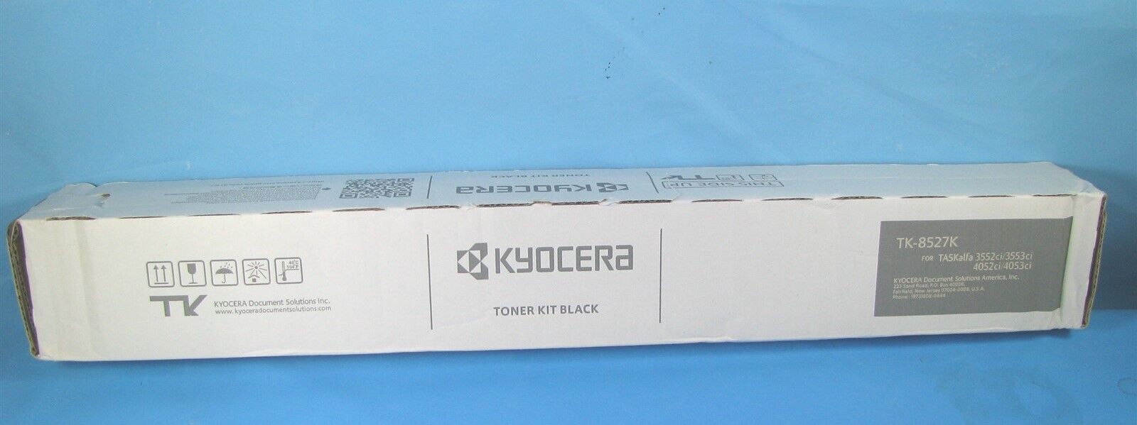 GENUINE KYOCERA BLACK TONER KIT - TK-8527K - NEW IN BOX - 