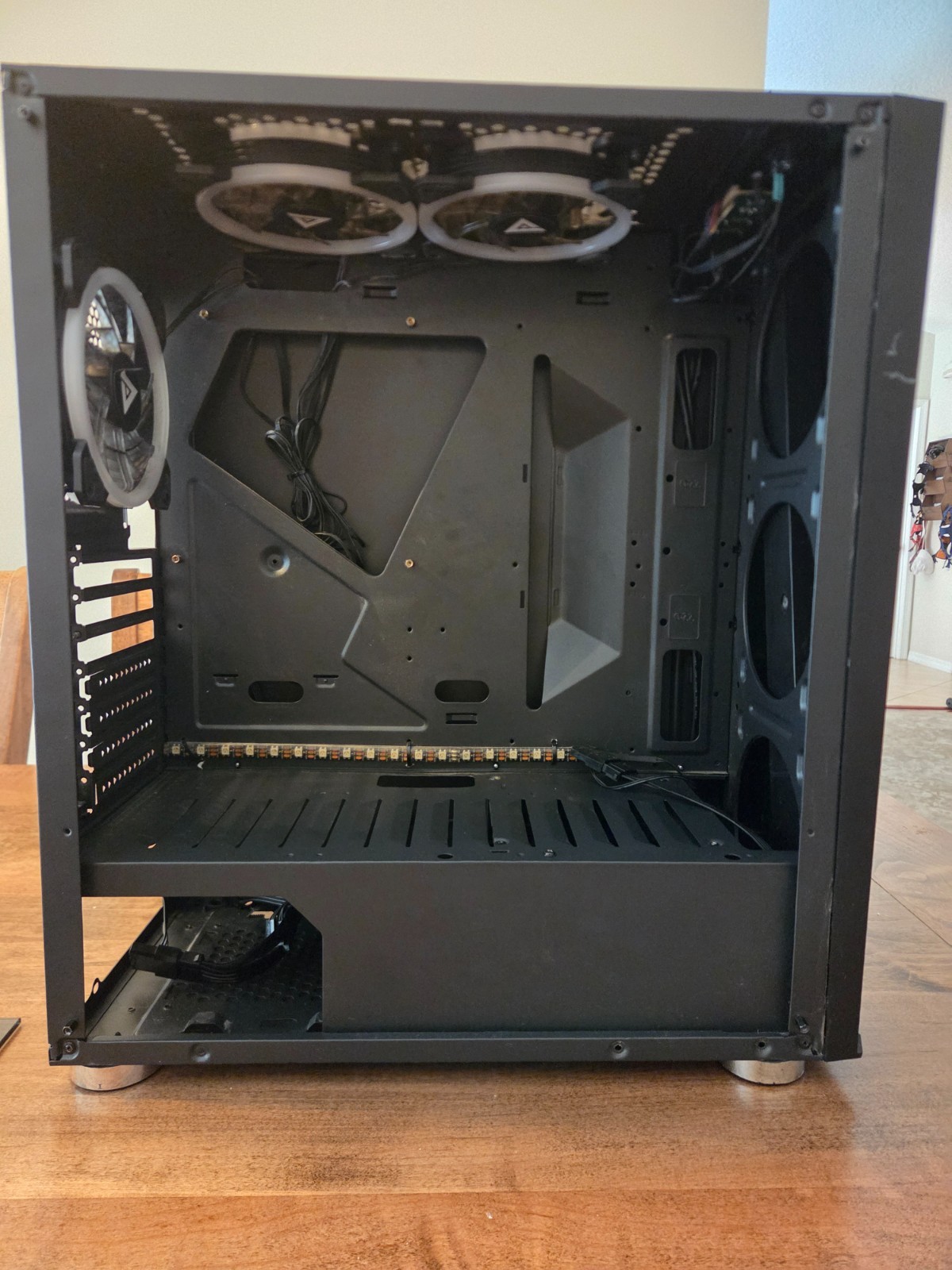 Black Antec NX300 computer case. In clean, nice condition.