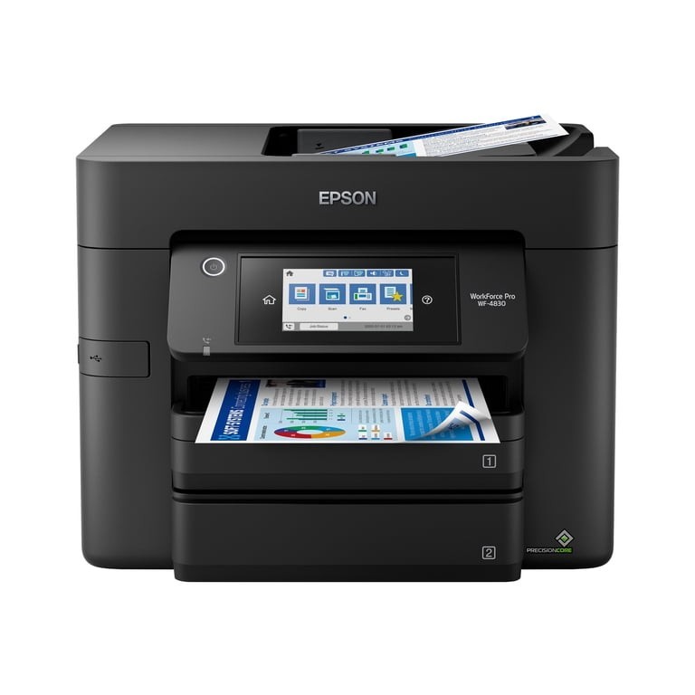 EPSON WORKFORCE PRO WF-4830 WITH CARTRIDGE BUNDLE (NEW)