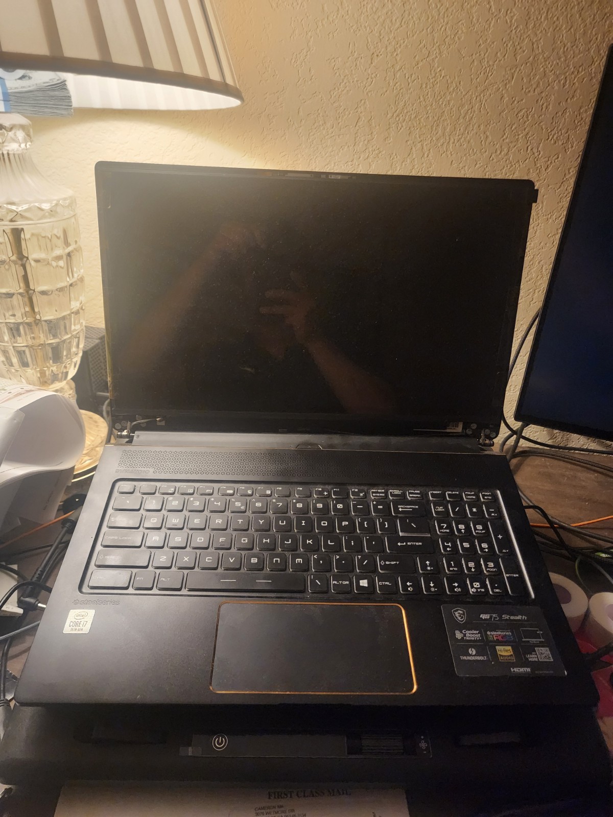 MSI GS75 Stealth No Display/Ssd i7-10875H 16GB RAM Ms17-g3 Geforce Rtx 2060 READ