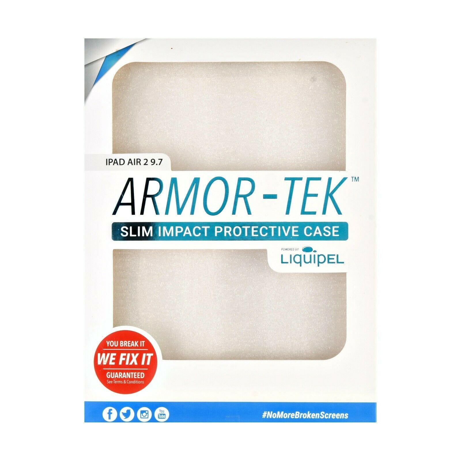 Liquipel SafeGuard Armor Tek Tablet Case for iPad Air 9.7