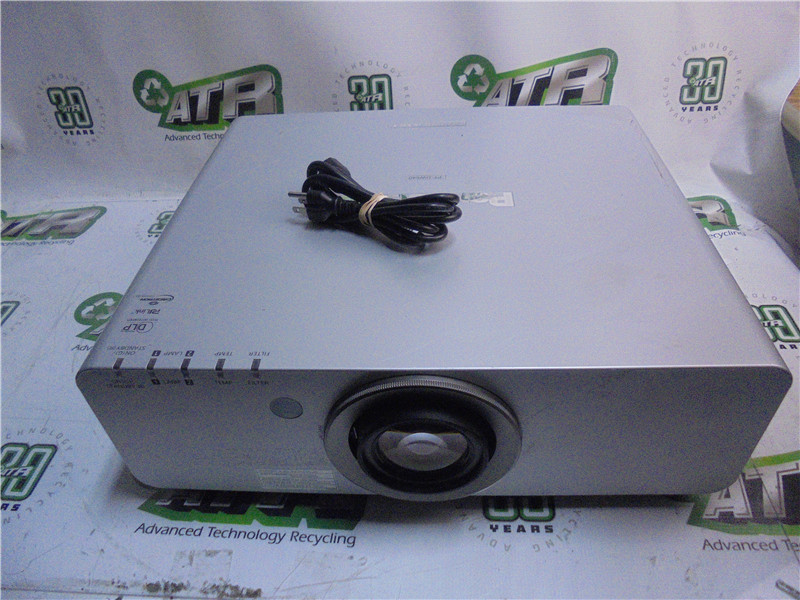 Panasonic PT-DW640US Projector 3777h Runtime 1275h Lamp Time Tested