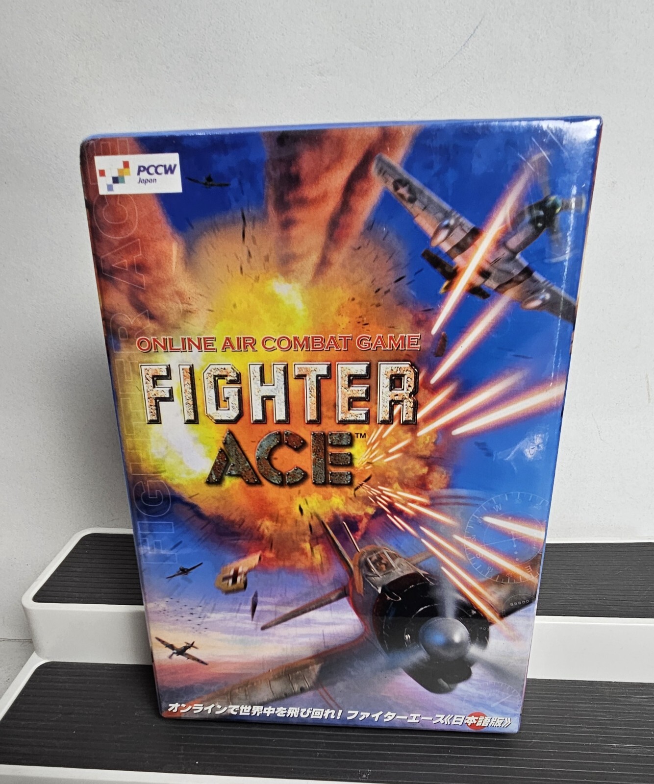 Rare VTG Sealed PCCW Japan Fighter Ace Online Air Combat Game CD-Rom Windows 98